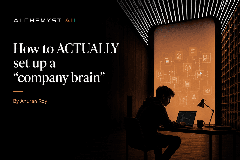 How to ACTUALLY set up a "company brain"