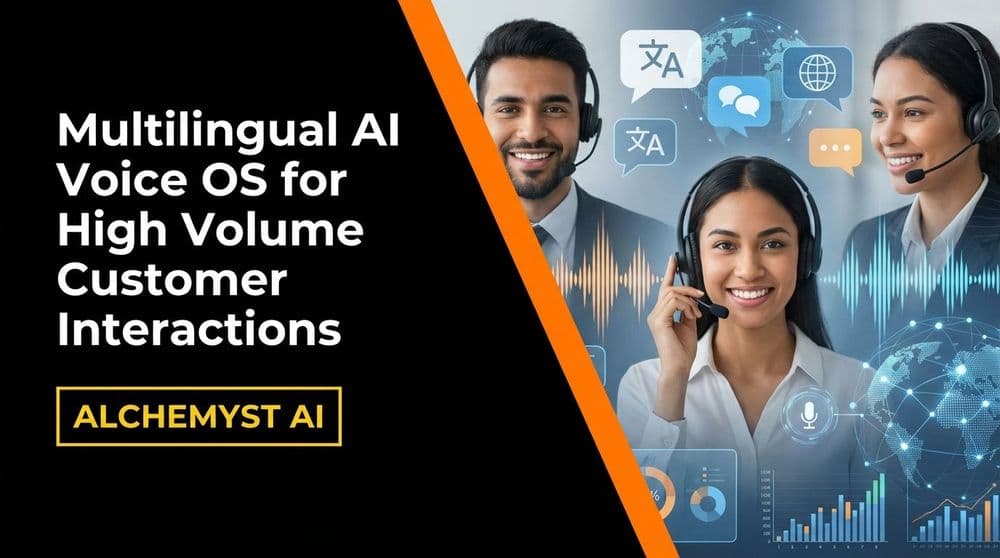 Multilingual AI Voice OS for High Volume Customer Interactions